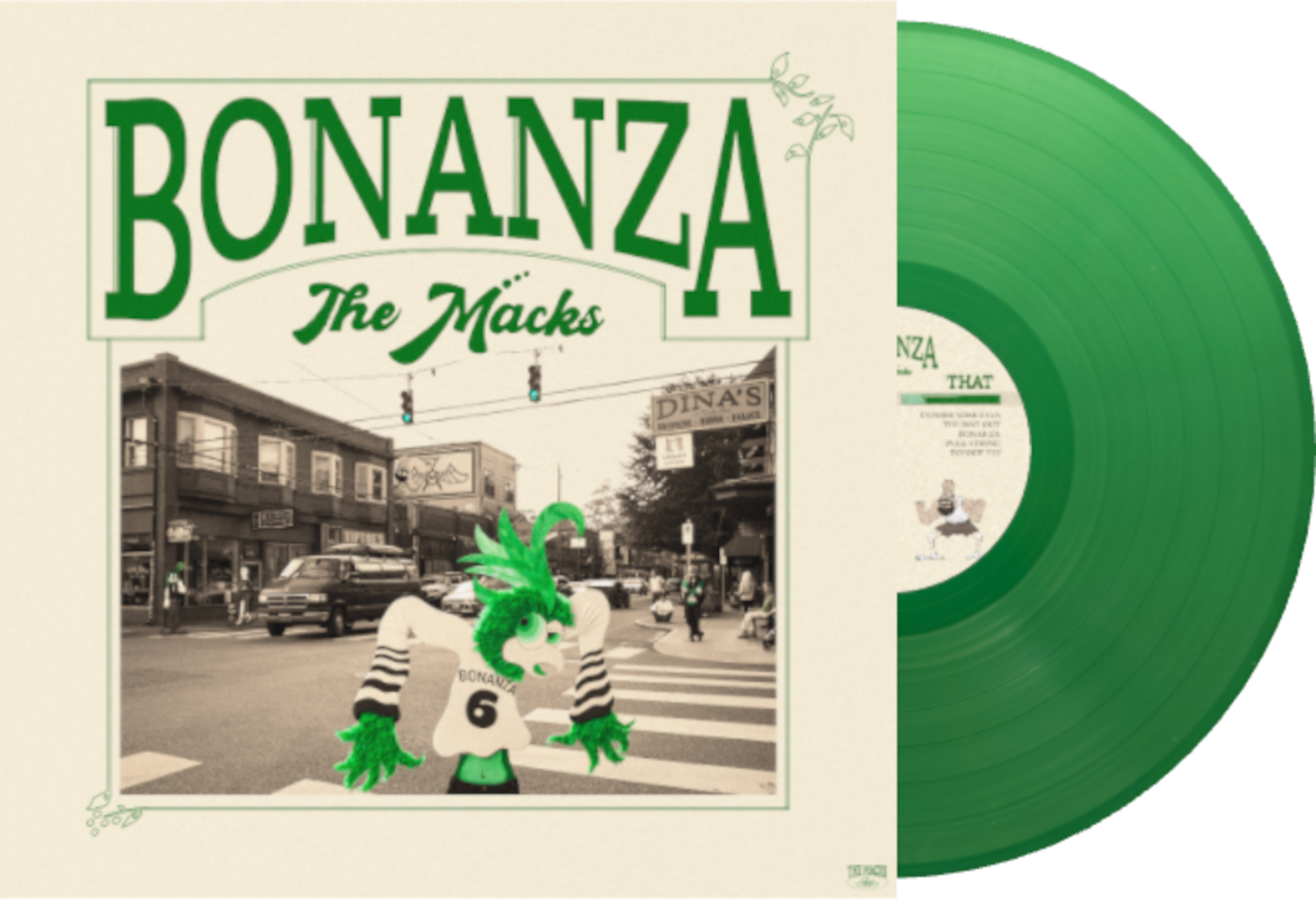 Bonanza Vinyl LP (green)